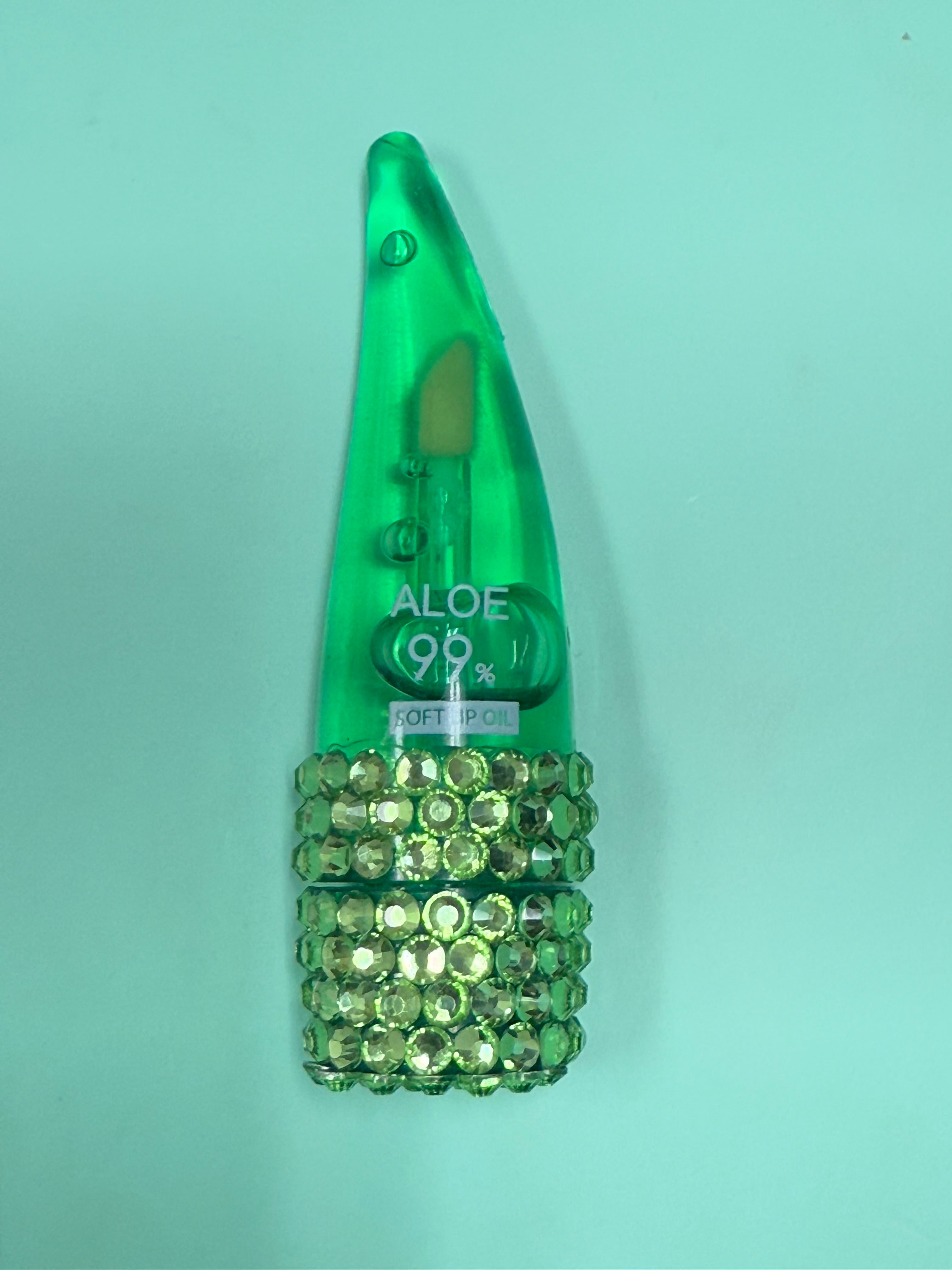Bling Rhinestone Aloe Vera Lip Oil | Balm