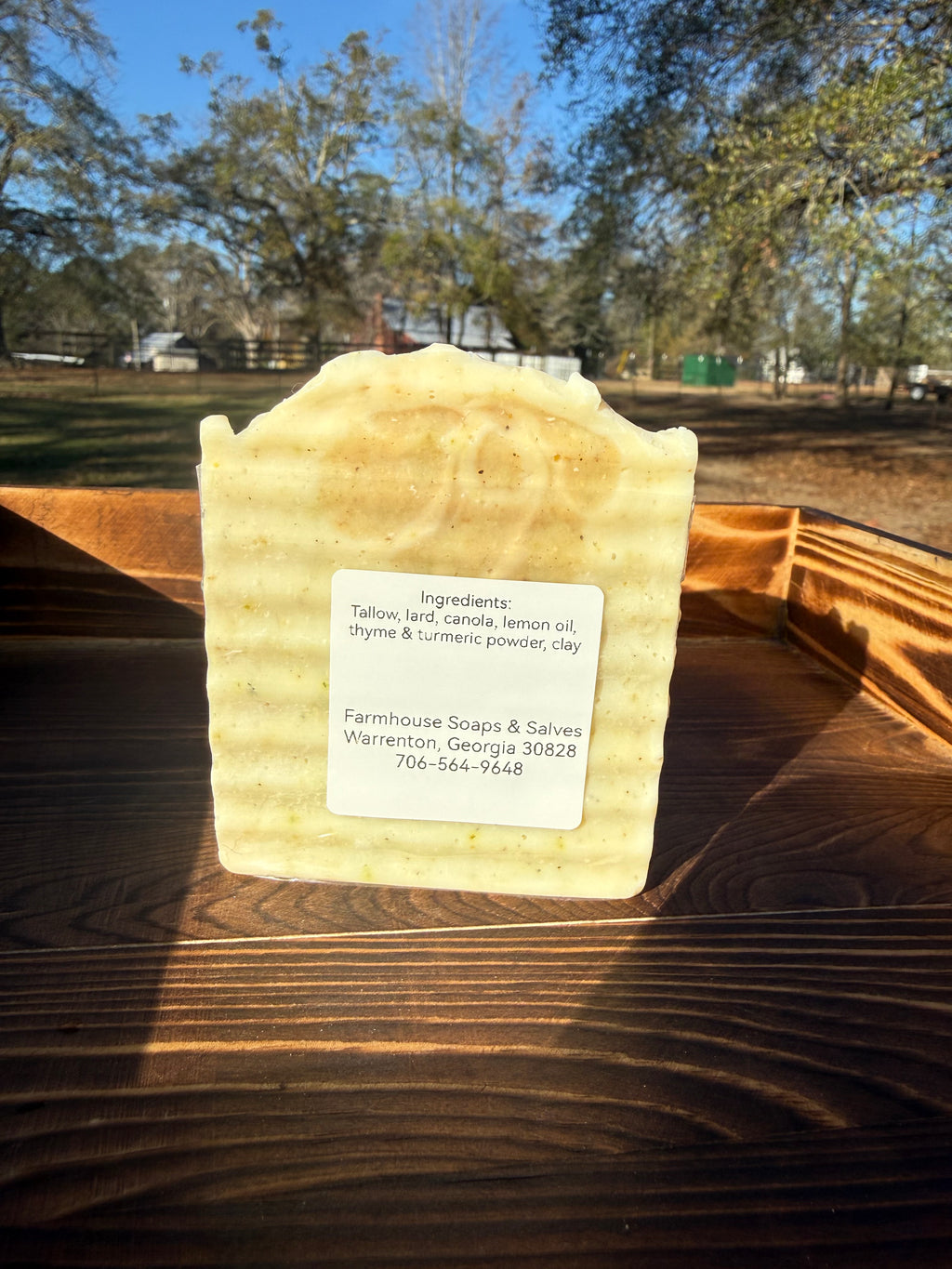 Handmade Soap Lemon