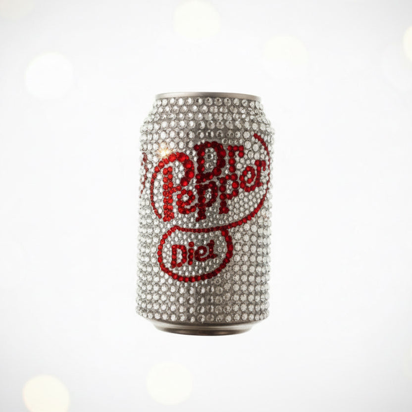 Bling Rhinestone Diet DR Pepper Can