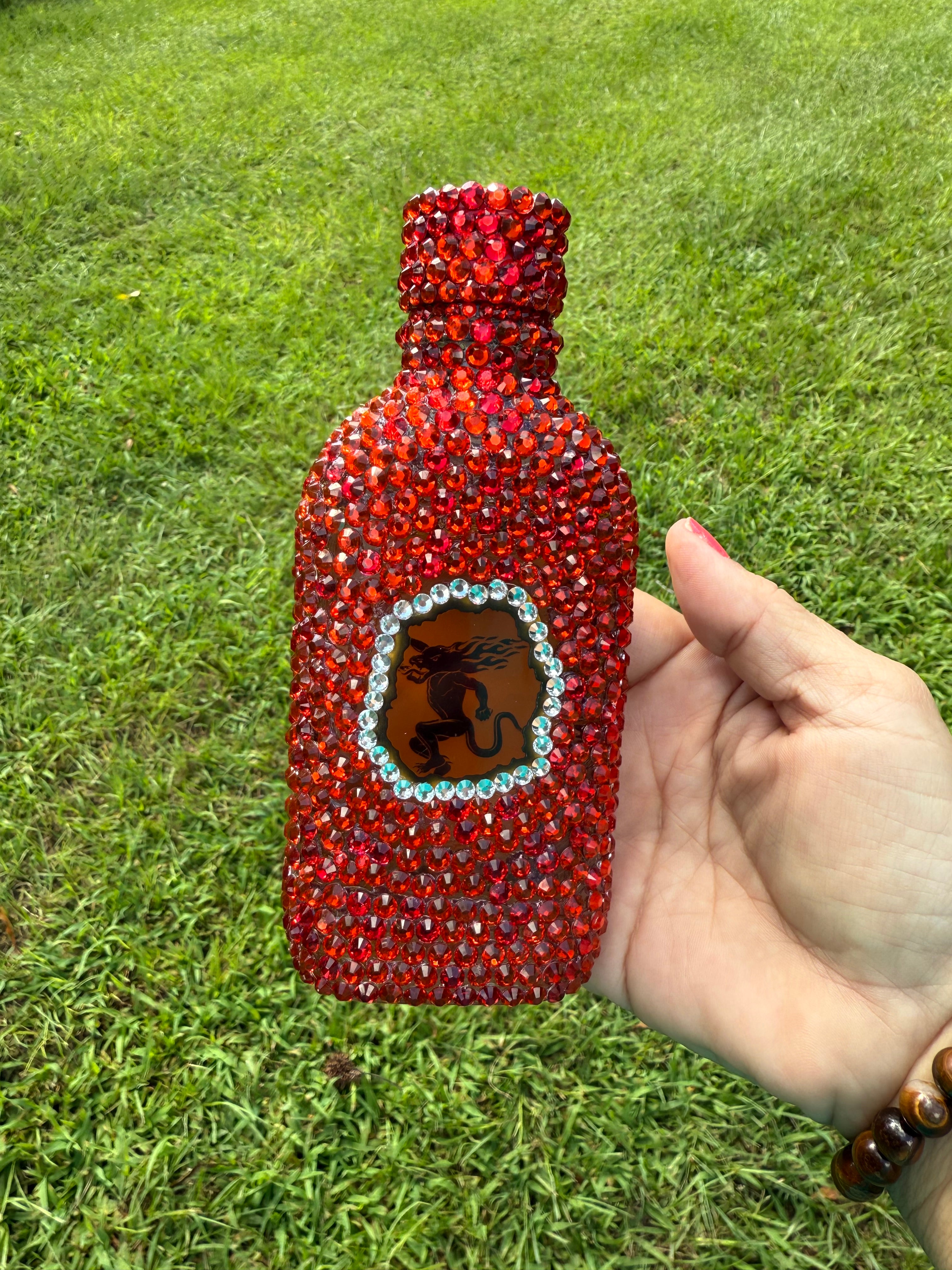 Bling Rhinestone Fireball Bottle