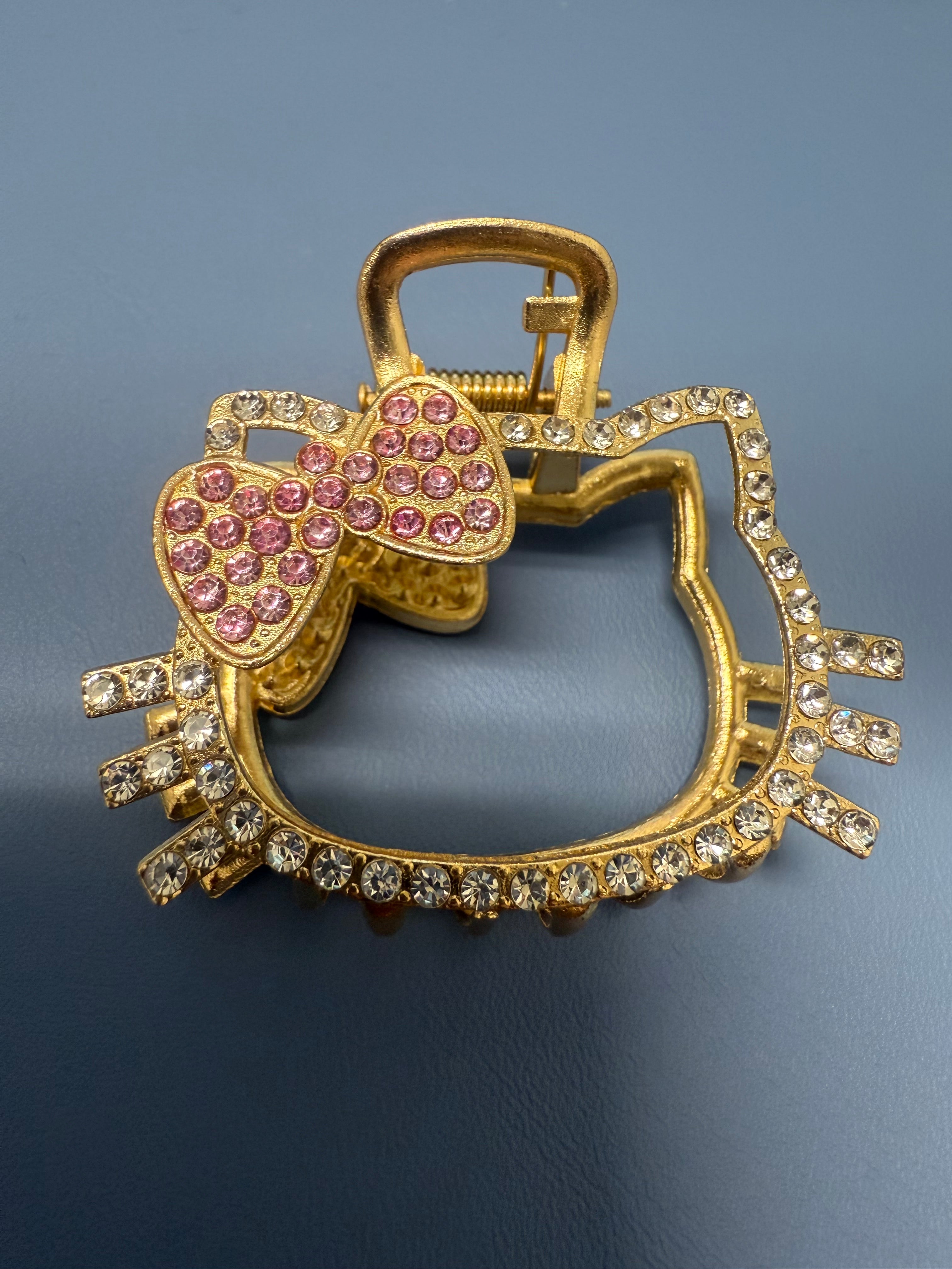 Hair Clips | Bling Hello Kitty Mickey Mouse | Hair Accessories